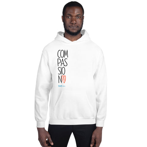 Compassion Heart - Unisex Hoodie - Black Print