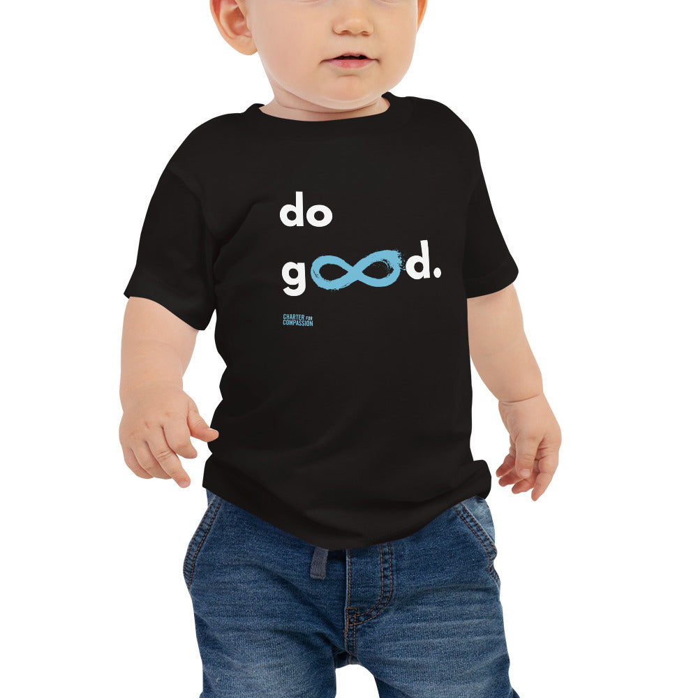 Do Good - Baby Tee - White Print