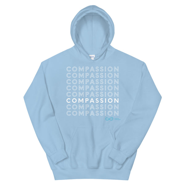 Compassion English - Unisex Hoodie - White Print