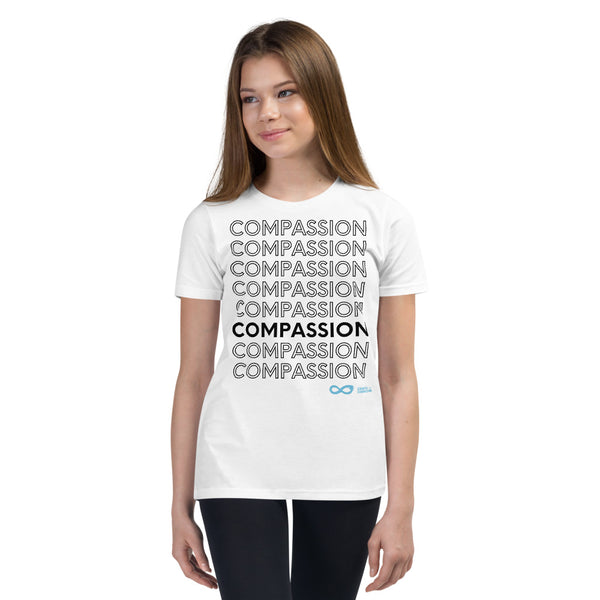 Compassion English - Youth Unisex T-Shirt - Black Print