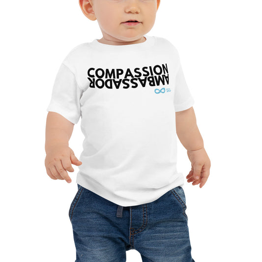 Compassion Ambassador - Baby Tee - Black Print