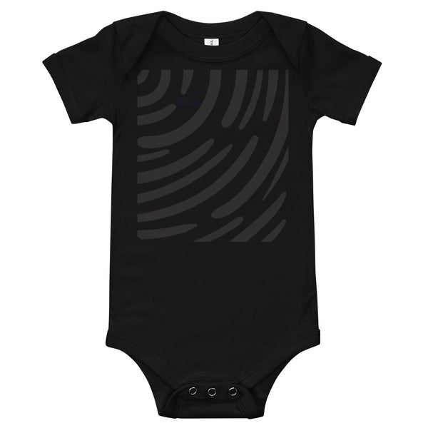 Waves - Onesie - Black Print