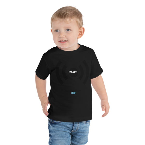 Peace - Toddler Tee - Black Print
