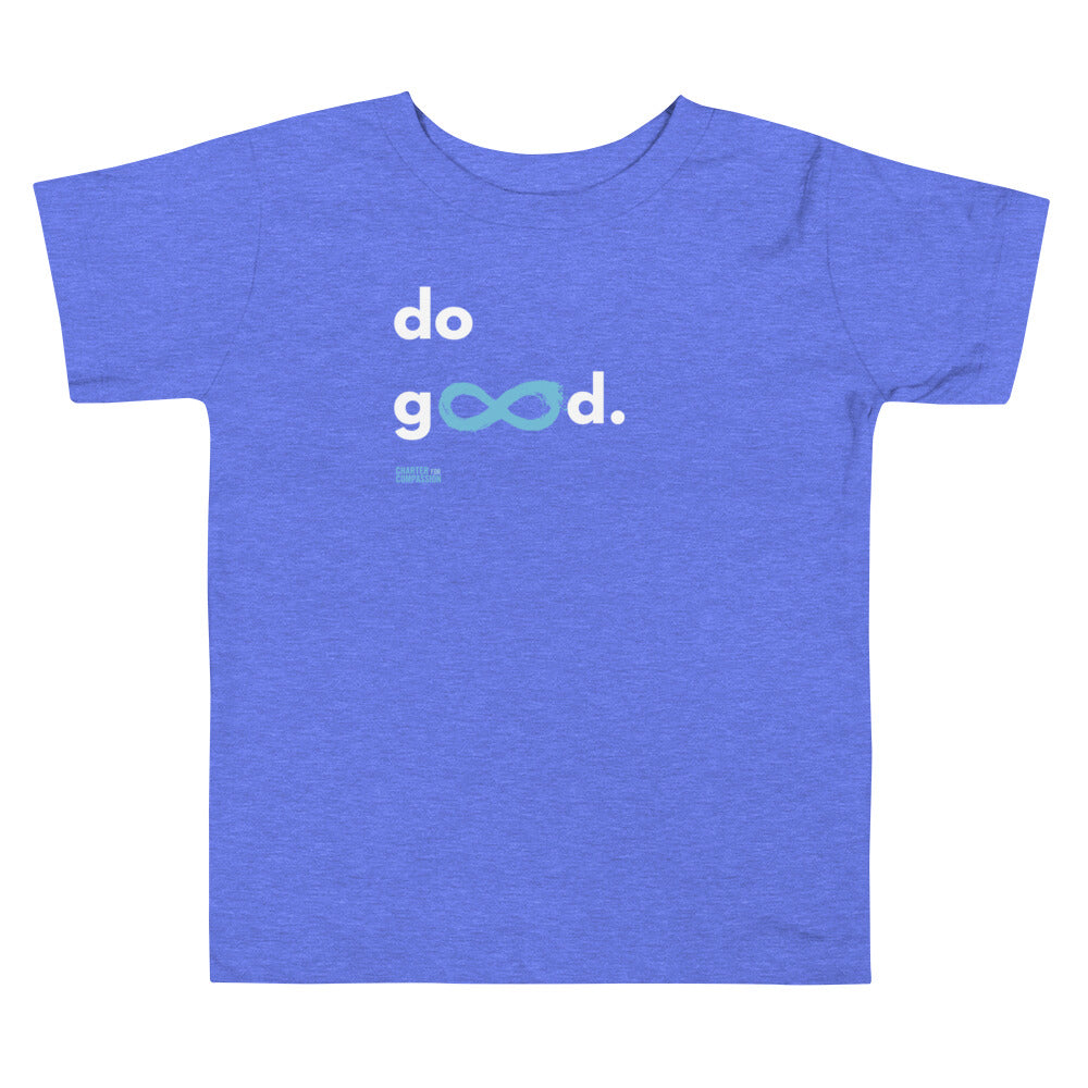 Do Good - Toddler Tee - White Print