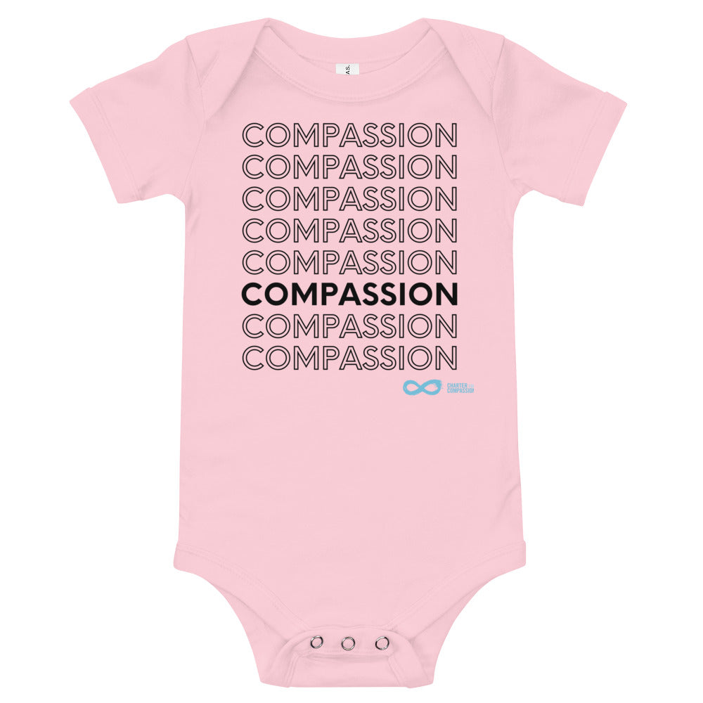 Compassion English - Onesie - Black Print