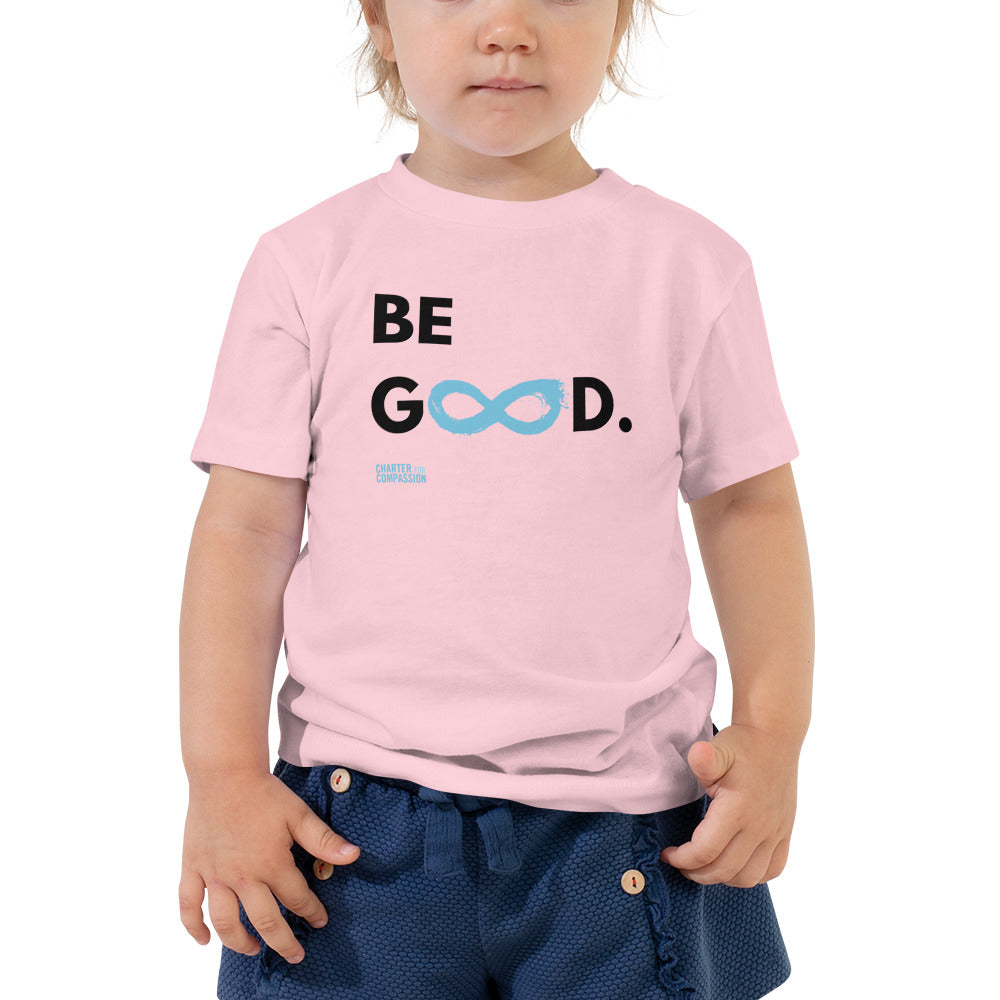 Be Good - Toddler Tee - Black Print