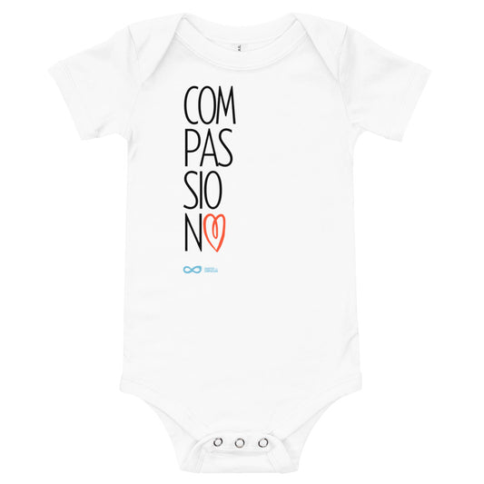 Compassion Heart - Onesie - Black Print