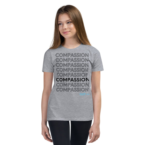 Compassion English - Youth Unisex T-Shirt - Black Print
