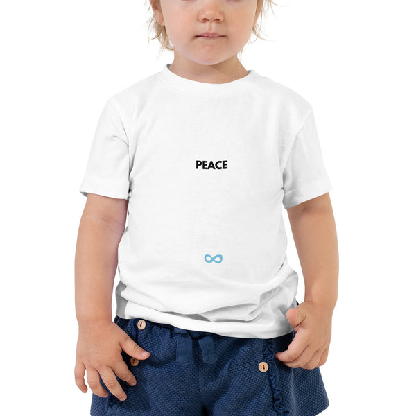 Peace - Toddler Tee - White Print