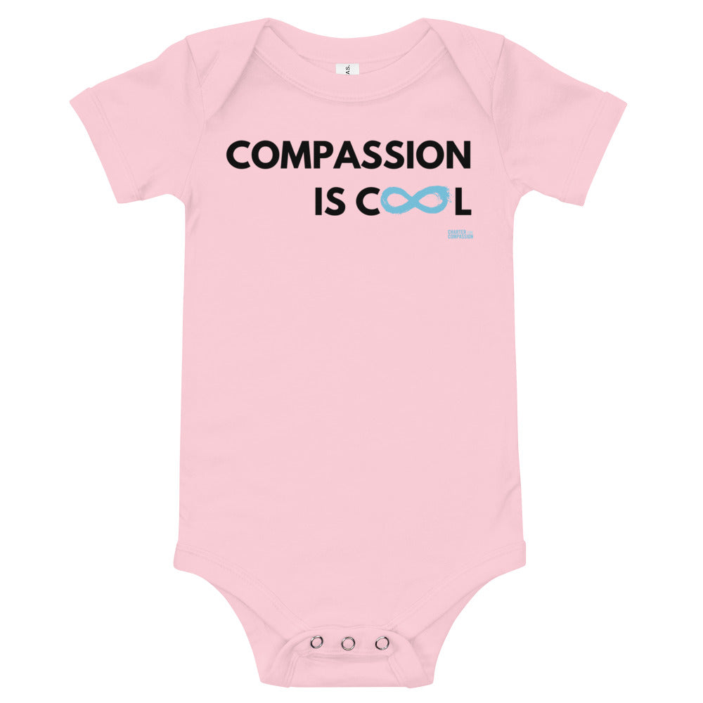 Compassion is Cool - Onesie - Black Print