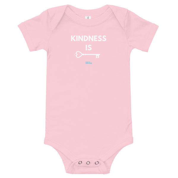 Kindness is Key - Onesie - White Print