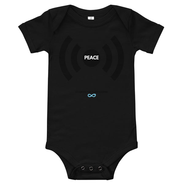 Peace - Onesie - Black Print