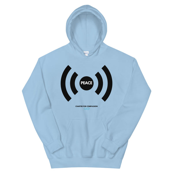 Peace - Unisex Hoodie - Black print
