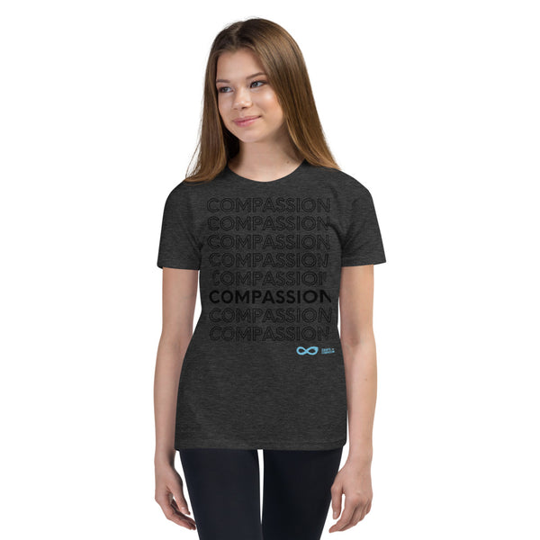 Compassion English - Youth Unisex T-Shirt - Black Print