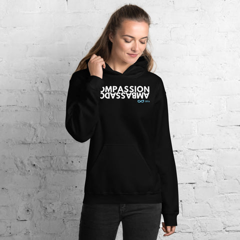 Compassion Ambassador - Unisex Hoodie - White print