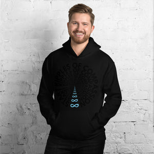 Ripples - Unisex Hoodie - Black print