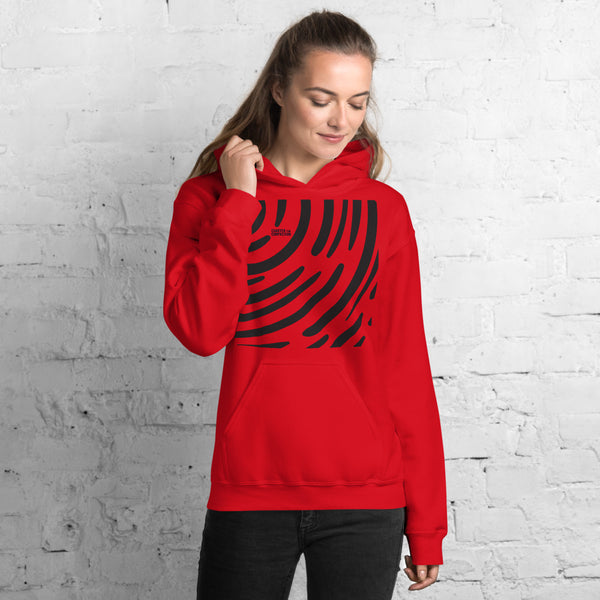 Waves - Unisex Hoodie - Black print