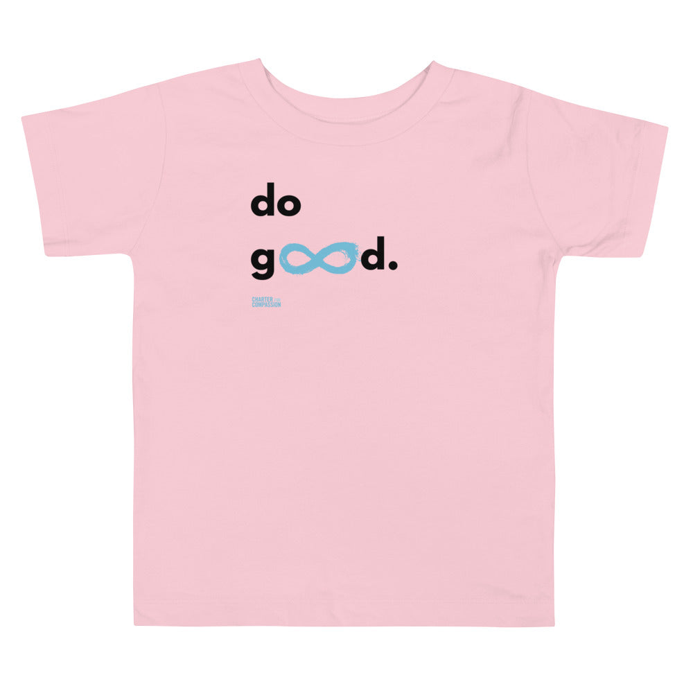 Do Good - Toddler Tee - Black Print