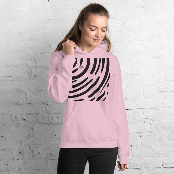 Waves - Unisex Hoodie - Black print