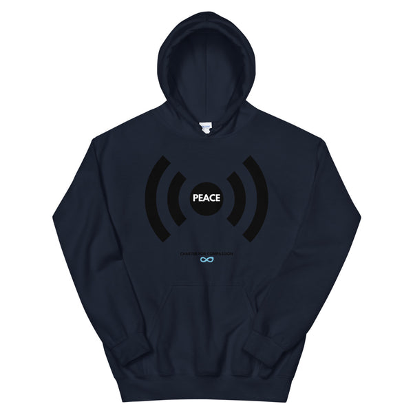 Peace - Unisex Hoodie - Black print