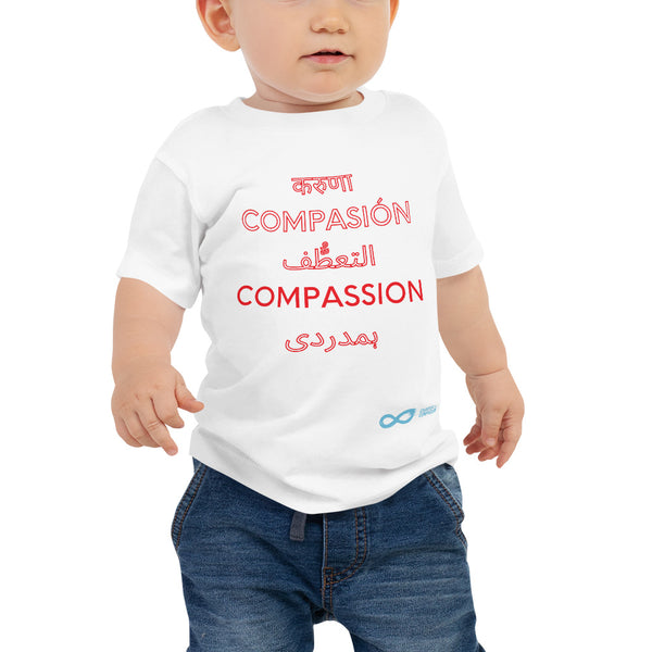 Compassion International - Baby Tee - Red Print