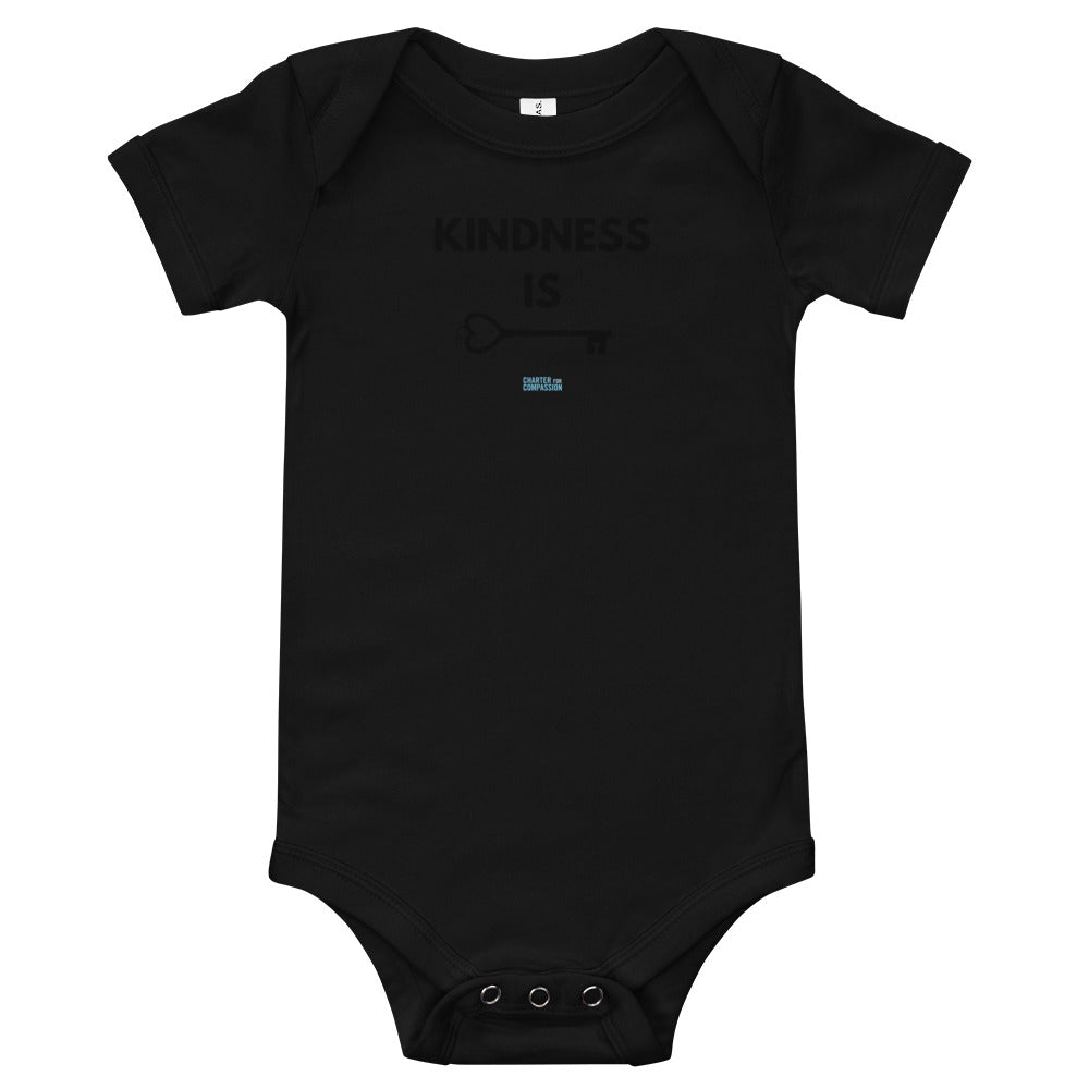 Kindness is Key - Onesie - Black Print