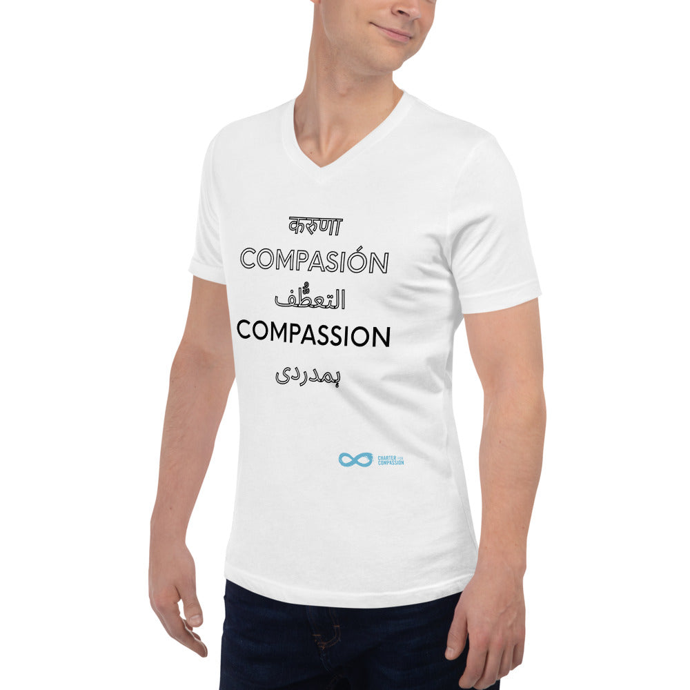 Compassion International - Unisex V-Neck - Black Print