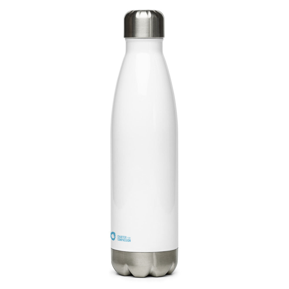 Compassion Heart - Stainless Steel Water Bottle