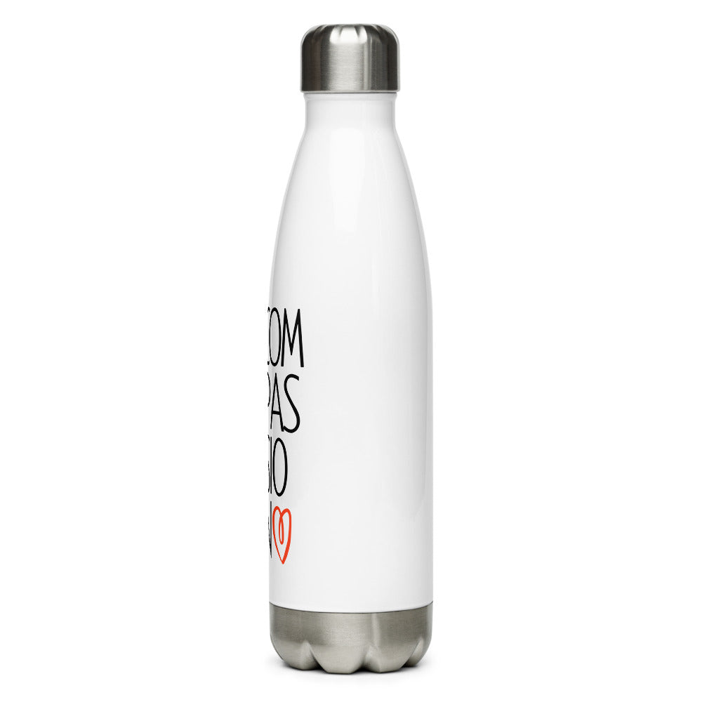 Compassion Heart - Stainless Steel Water Bottle