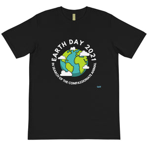 Earth Day Compassionate Animal 2021 - Organic T-Shirt