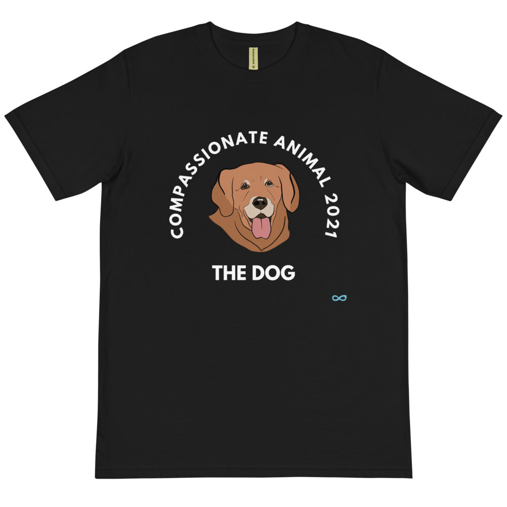 Earth Day Compassionate Animal 2021 Dog - Organic T-Shirt - NO BACK LOGO